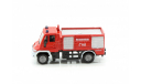 Mercedes Benz Unimog 2006 Rosenbauer Tanker (TLF) 1/87 Siku, масштабная модель, scale87, Mercedes-Benz