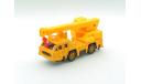 Tomy #43 Nissan Diesel Crane Truck Yellow 1/120 Tomica, масштабная модель, scale120