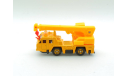 Tomy #43 Nissan Diesel Crane Truck Yellow 1/120 Tomica, масштабная модель, scale120