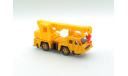 Tomy #43 Nissan Diesel Crane Truck Yellow 1/120 Tomica, масштабная модель, scale120