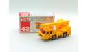 Tomy #43 Nissan Diesel Crane Truck Yellow 1/120 Tomica, масштабная модель, scale120