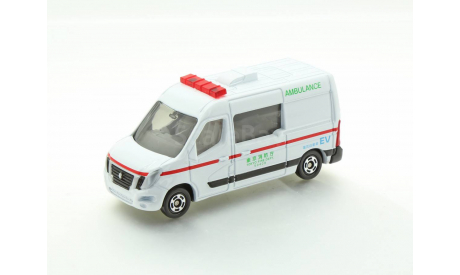 Nissan NV400 2016 EV Ambulance Tomica 1/72, масштабная модель, scale72