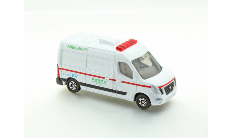 Nissan NV400 2016 EV Ambulance Tomica 1/72, масштабная модель, scale72