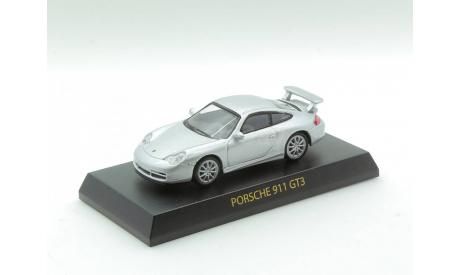 Porsche 911 (996) GT3 2003 Kyosho 1/64, масштабная модель, scale64