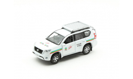 Toyota Land Cruiser Prado 150 2013 Tiny 1/64 TVB News, масштабная модель, 1:64