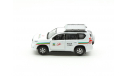 Toyota Land Cruiser Prado 150 2013 Tiny 1/64 TVB News, масштабная модель, 1:64