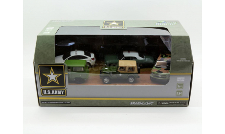 Набор техники Chevy  Jeep Ford 1/64 Greenlight, масштабная модель, scale64, Johnny Lightning