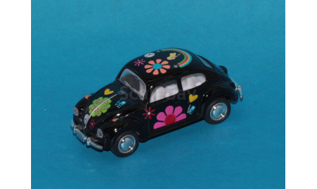 Volkswagen Beetle 1953 1/64 Kinsmart, масштабная модель, scale64