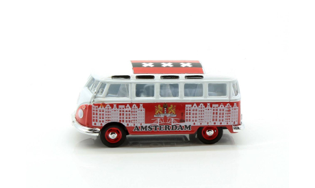 Volkswagen Samba T1 1962 Amsterdam 1/64 Greenlight, масштабная модель, Greenlight Collectibles, scale64