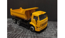 КАМАЗ-65115-6056-78(N3) самосвал (металл рама) - желтый 1:43, масштабная модель, Alpa models, 1/43