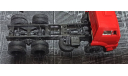 КАМАЗ-65115-6056-78(N3) самосвал рестайл - комплект для сборки - оранжевый 1:43, сборная модель автомобиля, Артик- Alpa models, scale43