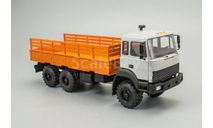 Урал-4320-3111-78 бортовой - светло-серый/оранжевый 1:43, масштабная модель, Alpa models, scale43, УралАЗ