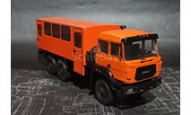 Урал-уст-3255-82М - вахтовый автобус - оранжевый 1:43, масштабная модель, Alpa models, scale43, УралАЗ