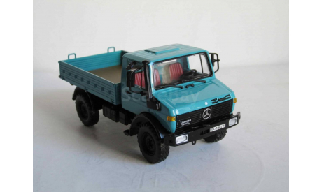 1/43 Mercedes-Benz Unimog 1300 L Pritschenwagen 1976 blue. Lim.1512 pcs. MINICHAMPS, масштабная модель, 1:43