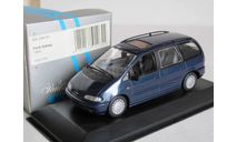 1/43 Ford Galaxy 1995 blue metal. MINICHAMPS 430 084161, масштабная модель, 1:43