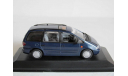 1/43 Ford Galaxy 1995 blue metal. MINICHAMPS 430 084161, масштабная модель, 1:43