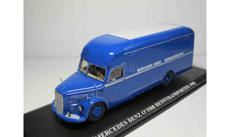 1/43 Mercedes-Benz O3500 Two-Car Racing Transporter 1954 St.-Petersburg Tram Collection Lim.7/50 pcs, масштабная модель, 1:43