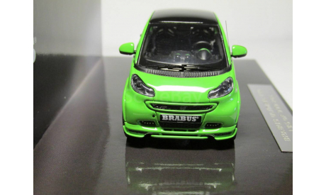 1/43 Mercedes-Benz Смарт Брабус Мерседес Smart Brabus Ultimate 120 Green MINICHAMPS 437 032700, масштабная модель, scale43