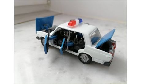 ВАЗ 2107 ГАИ, масштабная модель, Агат/Моссар/Тантал, scale43