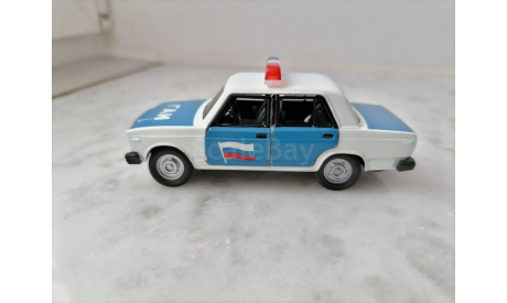 ВАЗ 2107 ГАИ, масштабная модель, Агат/Моссар/Тантал, scale43