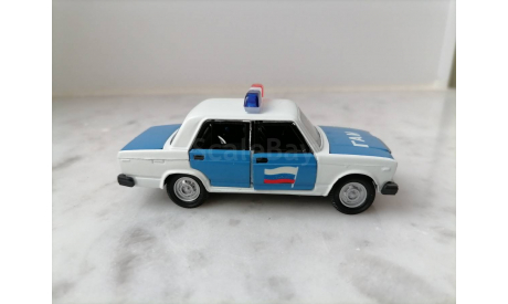 ВАЗ 2107 ГАИ, масштабная модель, Агат/Моссар/Тантал, scale43