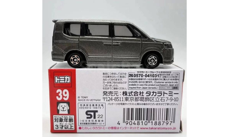 Honda Step WGN, Takara Tomy, 1:65, металл, масштабная модель, konami, scale64, Nissan