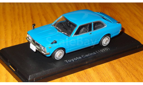 Toyota Carina ( 1970) Японская журналка №64, 1:43, металл, масштабная модель, 1/43, Norev