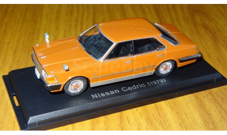 Nissan Cedric 430 1979 Японская журналка №145, 1:43, металл, масштабная модель, scale43, Hachette