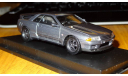 Nissan Skyline GT-R R32, Autostrada, Gray, металл, 1:43, масштабная модель, scale43, Del Prado (серия Городские автомобили)