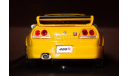 Nissan Skyline GT-R (R33) NISMO 400R, Yellow, Ebbro, 1:43, металл, масштабная модель, scale43