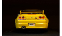 Nissan Skyline GT-R (R33) NISMO 400R, Yellow, Ebbro, 1:43, металл, масштабная модель, scale43