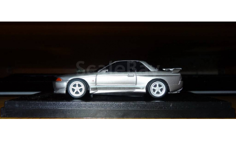Nissan Skyline GT-R (BNR32) VeilSide COMBAT, 1:43, coldcast, масштабная модель, scale43, Aoshima