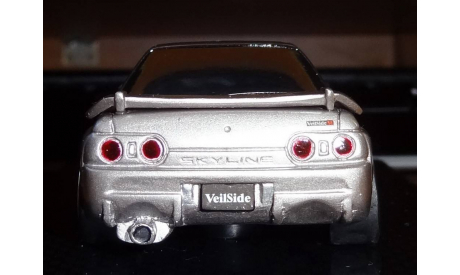 Nissan Skyline GT-R (BNR32) VeilSide COMBAT, 1:43, coldcast, масштабная модель, scale43, Aoshima