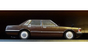 Nissan Cedric 4 door Sedan 200E GL (1981), brown, Aoshima Dism, 1:43, металл, масштабная модель, 1/43