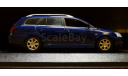 Toyota Avensis Wagon, blue, Minichamps, 1:43, металл, масштабная модель, 1/43