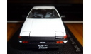 Toyota Sprinter Trueno 1983 AE86, Ebbro, Panda, 1:43, металл, масштабная модель, 1/43