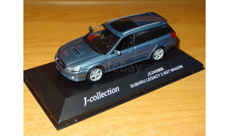 Subaru Legacy Wagon, J-Collection, 1:43, металл, масштабная модель, scale43