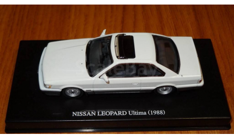 Nissan Leopard Ultima 1988, Aoshima Dism, 1:43, металл, масштабная модель, scale43