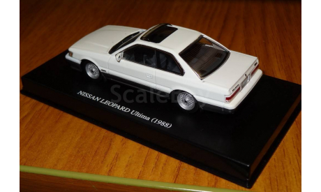 Nissan Leopard Ultima 1988, Aoshima Dism, 1:43, металл, масштабная модель, scale43