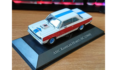 AMC Rambler Hurst / SC (1969), American Cars, 1:43, металл, масштабная модель, Hachette, GMC, scale43