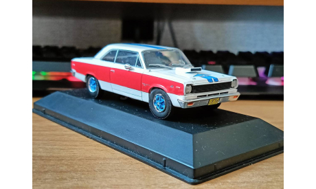 AMC Rambler Hurst / SC (1969), American Cars, 1:43, металл, масштабная модель, Hachette, GMC, scale43