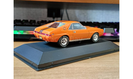 AMC AMX Big Bad (1969), American Cars, 1:43, металл, масштабная модель, Hachette, GMC, scale43