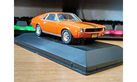 AMC AMX Big Bad (1969), American Cars, 1:43, металл, масштабная модель, Hachette, GMC, scale43