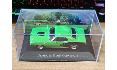 Plymouth Hemi Cuda (1971), American Cars, 1:43, металл, масштабная модель, Hachette, scale43