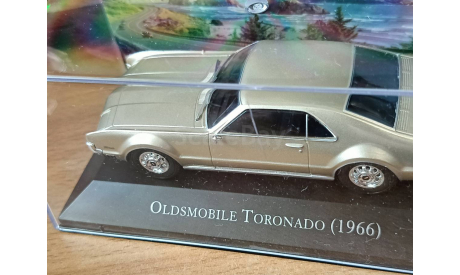 Oldsmobile Toronado (1966), American Cars, 1:43, металл, масштабная модель, Hachette, scale43