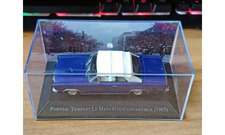 Pontiac Tempest LeMans GTO Convertible (1965), American Cars, 1:43, металл, масштабная модель, Hachette, scale43