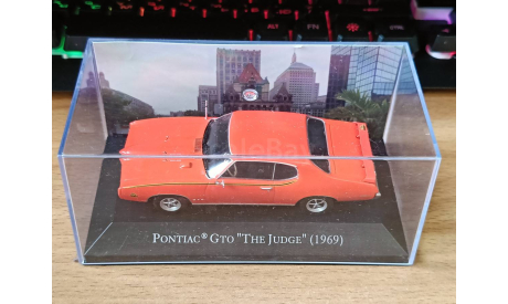 Pontiac GTO ’The Judge’ (1969), American Cars, 1:43, металл, масштабная модель, Hachette, scale43