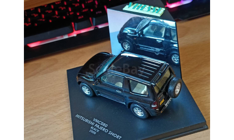 Mitsubishi Pajero Short 2000, Vitesse, 1:43, металл, масштабная модель, scale43