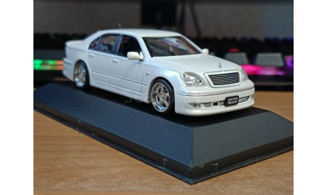Toyota Celsior Junction Produce Aoshima 1:43 металл, масштабная модель, Kyosho, scale43