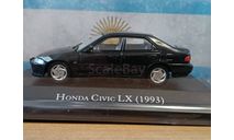 Honda Civic LX, 1993, Norev, 1:43, металл, масштабная модель, Hachette, scale43